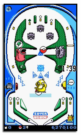 Pok Mon Pinball By Hal Laboratory Gbc Game